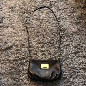 Marc Jacobs black leather crossbody